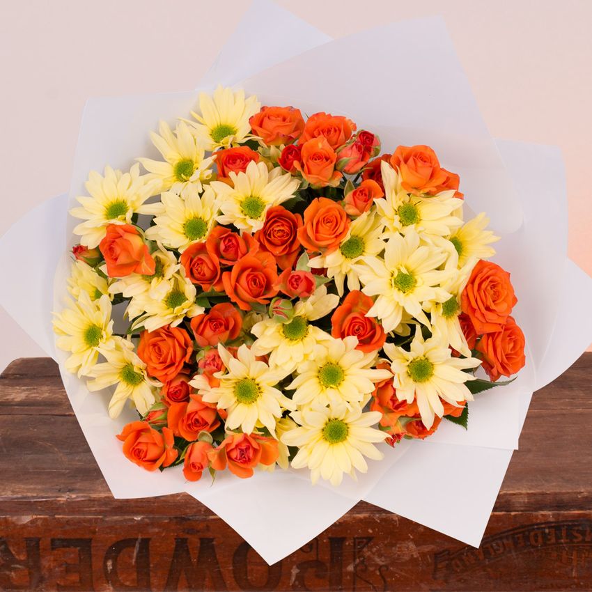 Orange Sunrise Bouquet