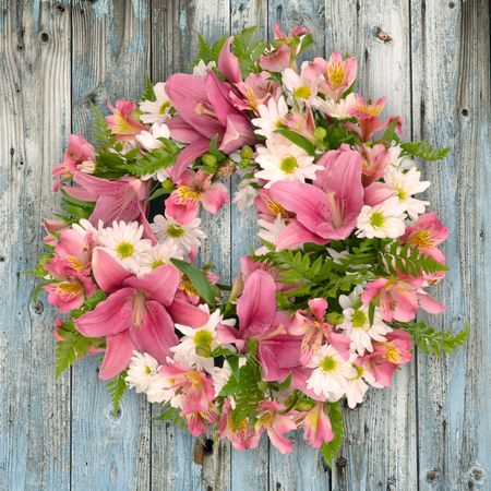 Soft Pink Wreath