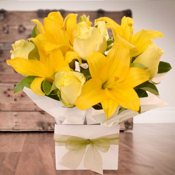 Yellow Box Flowers
